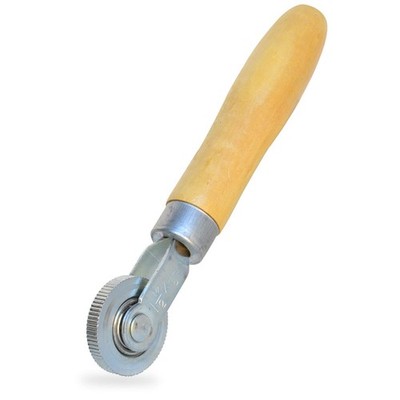ITEQ Tire Patch Roller Wooden Handle 1 1/2'' Dia Repair Tool 6mm, Yellow