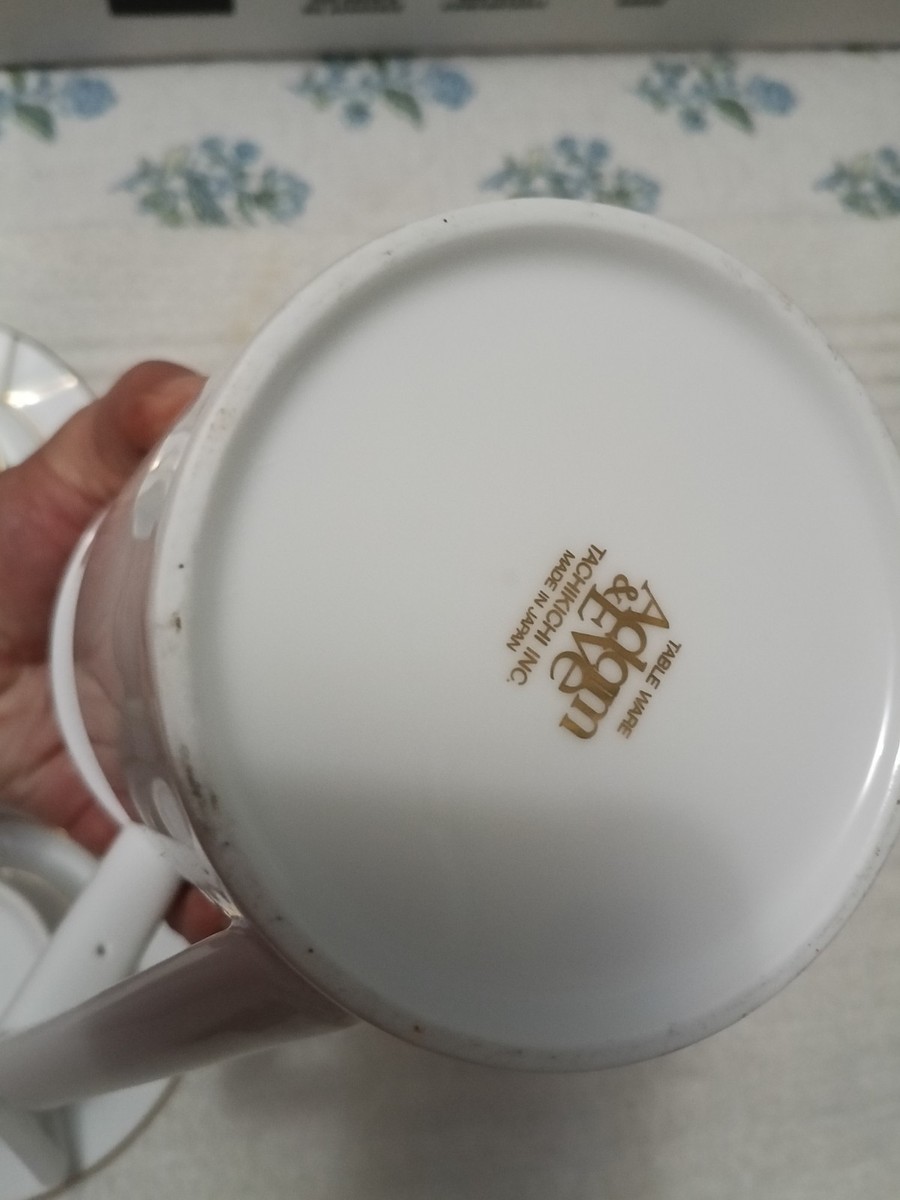 Adam Eve Tea Set with Cup & Saucers, Mid-Year Gift MCM Tachikichi