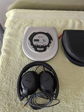 VINTAGE GPX 60 Second ESP CD Player w/ FM Scan Radio CDPR4004-N Bose Headphones