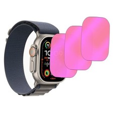 3 Pack Anti-Blue Privacy Tempered Glass for Apple Watch Ultra 3/2 / Colorful