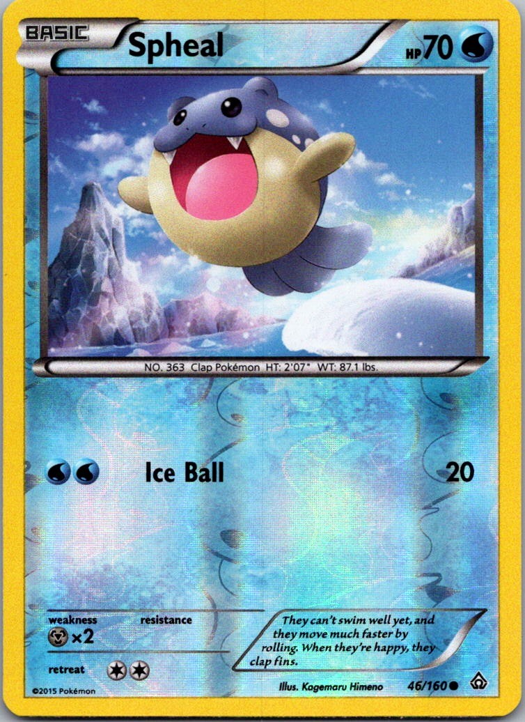 Spheal (46) Common XY - Primal Clash 46/160 NM