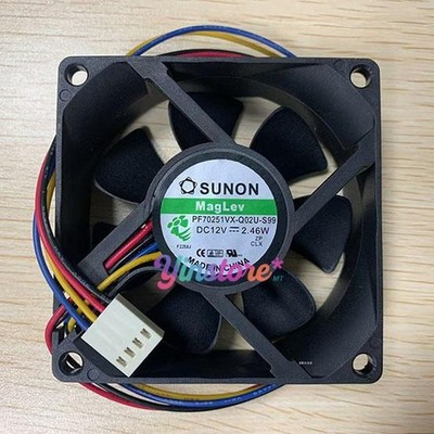 1 Pc. New PF70251VX-Q02U-S99 Cooling Fan DC12V 2.46W 4Pin 7025