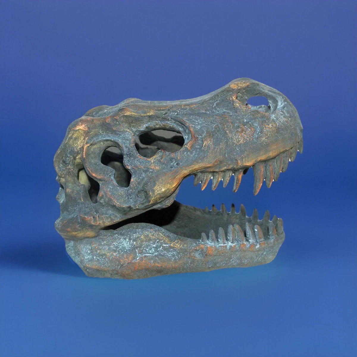 Crâne De T-Rex Grandeur Nature – Sculpture Résine Pour Déco Maison/bureau