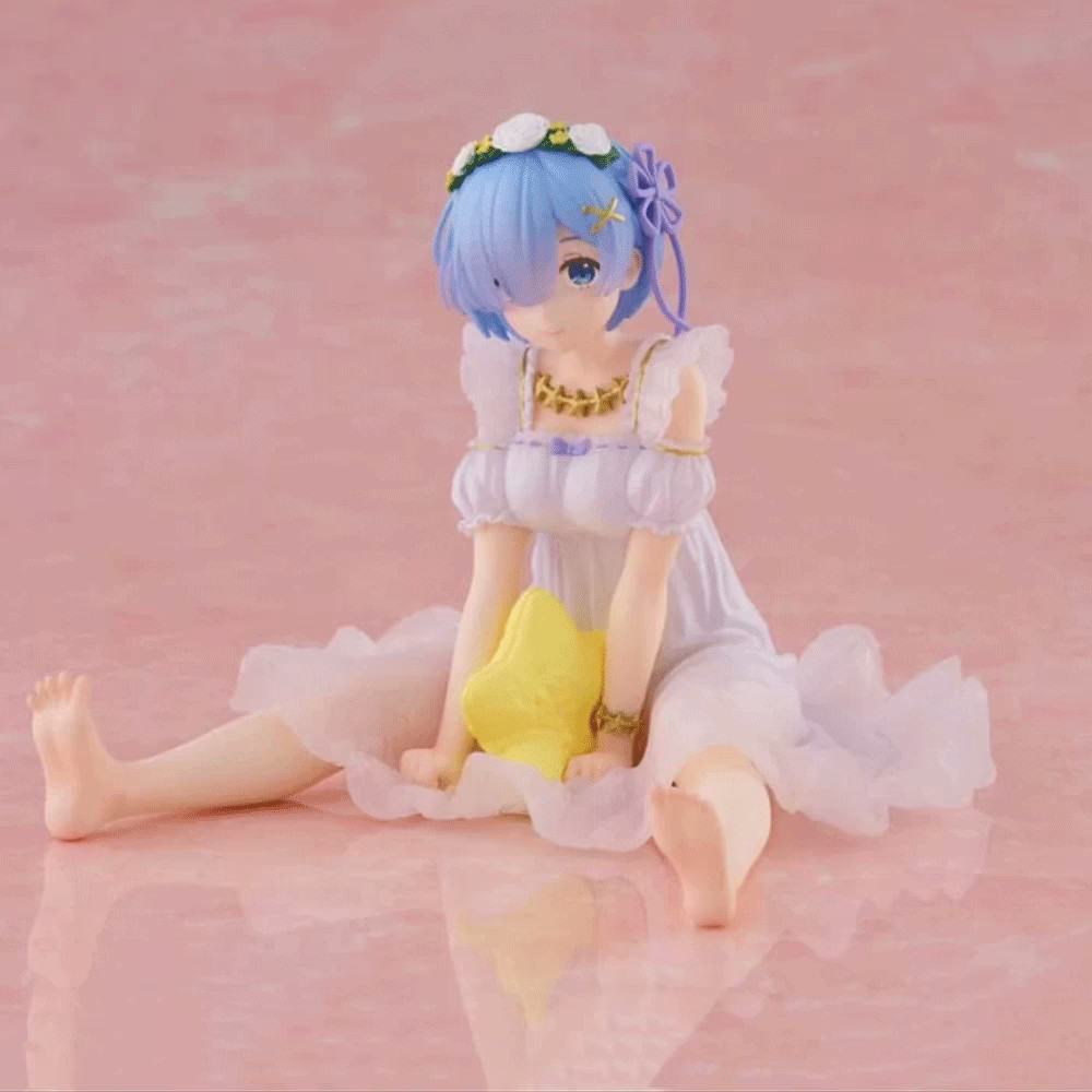 Figurine Rem Desktop Cute Re:Zero pour décoration de bureau et étagère