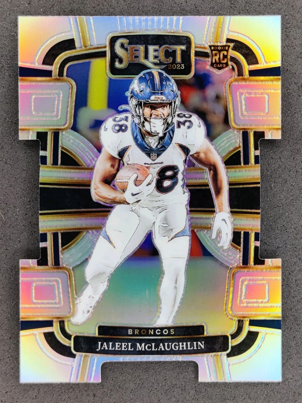 2023 Panini Select JALEEL McLAUGHLIN Rookie Silver Concourse #32 Denver Broncos