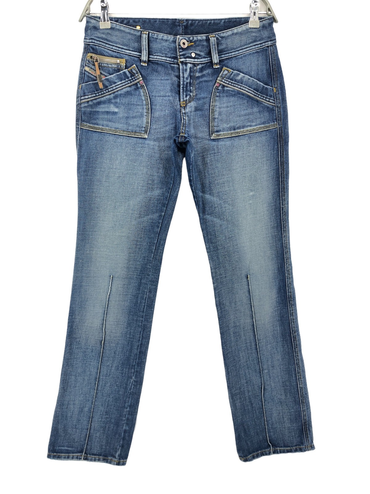 DIESEL Women Reckfly Special Straight Leg Jeans Size W30 L32