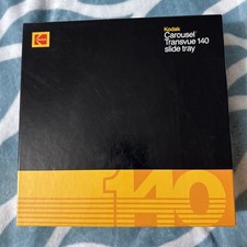 Vintage Kodak Carousel Transvue 140 Projector Slide Tray With Original Box