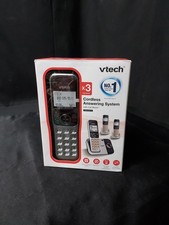 New VTech CS5329-3 Cordless Phone Set Of 3 With Digital Answering System