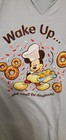 Disney Store Mickey Mouse Nightshirt Wake Up and Smell the Doughnuts Sz XL Blue — photo 4