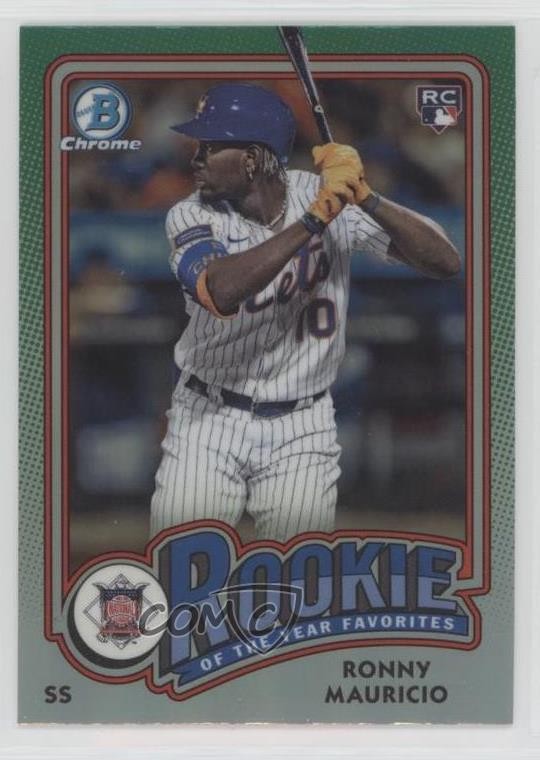 2024 Bowman Rookie of the Year Favorites Ronny Mauricio #ROY-1 19tz