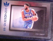 2021-22 Panini Court Kings #23 Joel Embiid Contemporaries Amethyst #/99