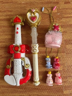 Pretty Cure Go! Princess Precure Princess Perfume, Dress up key & Scarlet Violin