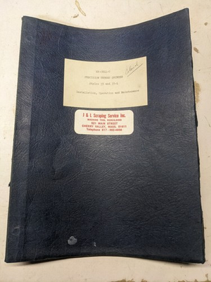 #ad EX CELL O 35 L THREAD GRINDER OPERATOR SERVICE MANUAL BOOK REPAIR PARTS LIST $224.49
