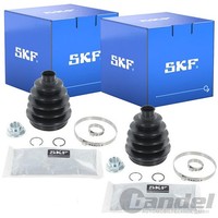 2X SKF ACHSMANSCHETTEN-SATZ Radseitig Passend FüR Abarth Grande Alfa 4C Giuliett