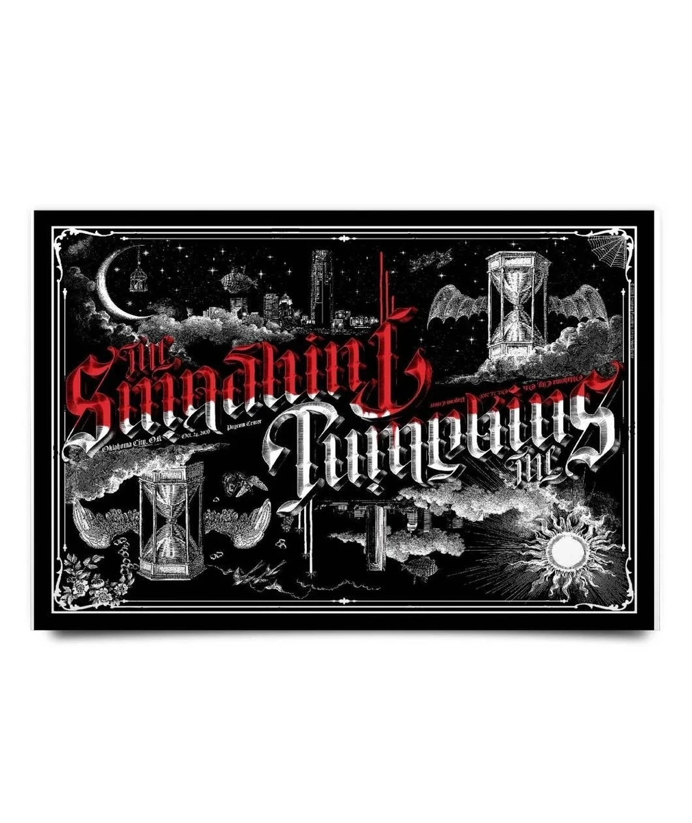 The Smashing Pumpkins Oklahoma City OK Event Poster At Paycom Center In Oklahoma