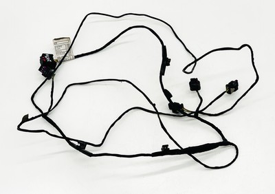 11-13 OEM BMW Rear Wiring Harness with Parking Sensors X5 Alpine White 3 9244425