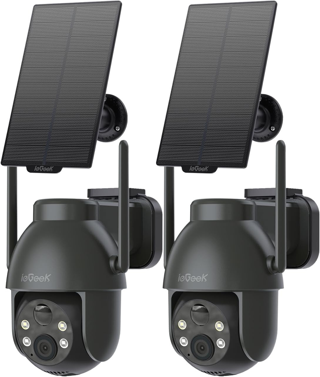 Telecamera Esterna a Batteria 2K - Sorveglianza Wi-Fi PTZ 360 Gradi
