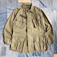 Vintage Vietnam Army Slant Pocket 2nd Pattern Jungle Jacket Small Regular Patch