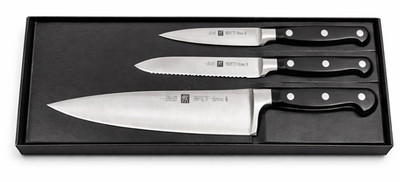 NEW HENCKELS 3pc Knife Set Chef Bread Paring German Forged Steel Professional