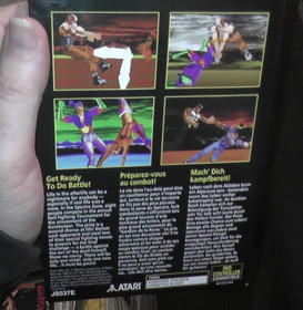 fight for life beta original authentic atari jaguar sector ii release rare + box