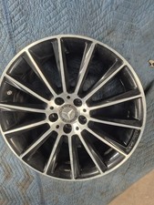 Rear AMG Mercedes-benz Machined Grey C-class OEM Wheel 19” Rim Original 85519A