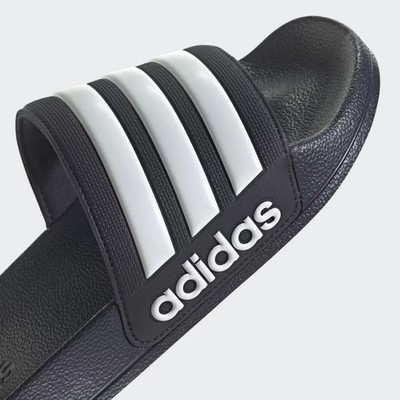 Adidas Adilette Shower Slides Unisex Legend Ink (blue)/White, Men Size 12 US