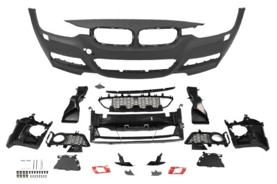 For BMW 12-18 3Series F30 M Sport M Tech Front Bumper without PDC