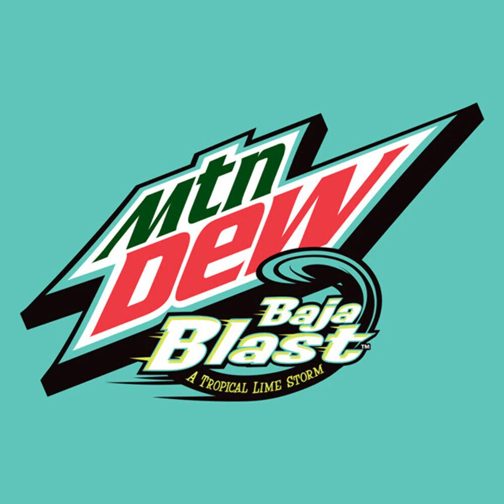 Mountain Dew Baja Blast Teal Hockey Jersey