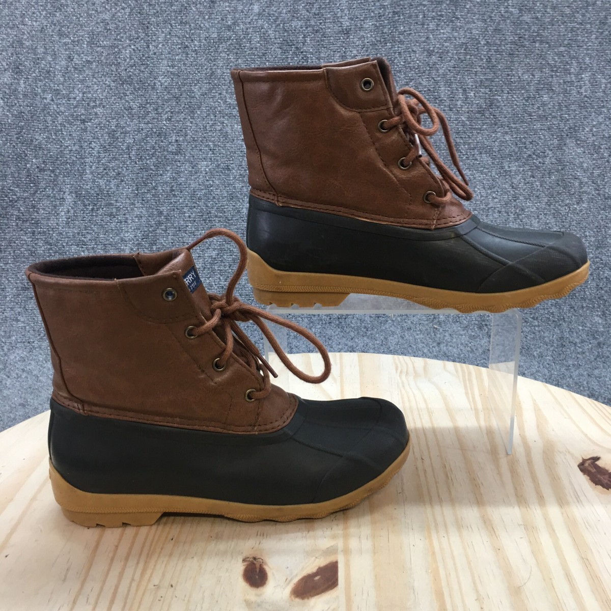 youth duck boots sperry