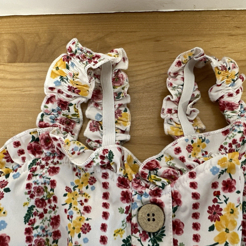 LILY BLEU GIRLS SIZE 10 PIINK AND WHITE SHORT JUMP SUIT - Picture 6 of 7