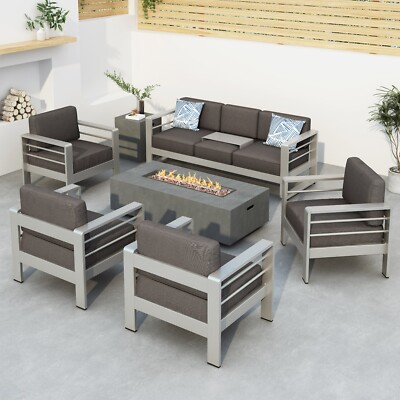 Patio Coral Bay Outdoor 4-Piece Chat Set ?C4 Club Chairs, Loveseat