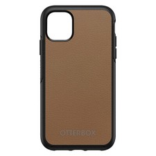OtterBox Symmetry for Apple iPhone Pick Model - Brown Leather Texture