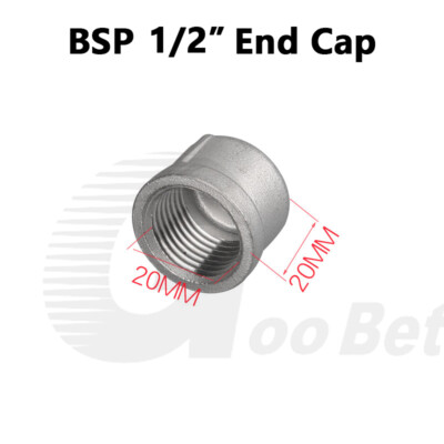 Stainless Internal Threaded Pipe Socket - 1/2 In. BSP - Foto 3