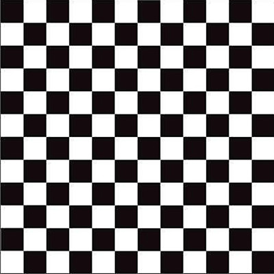 Black White 1'' Check Square Vinyl Contact Paper Self Adhesive Drawer Peel Stick