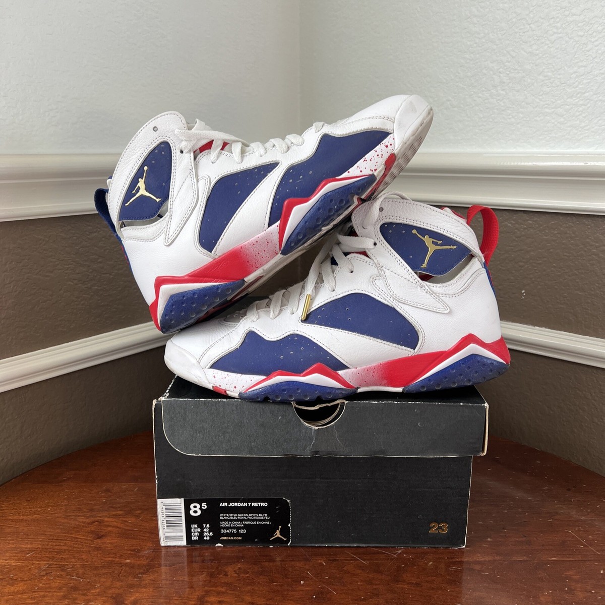 Jordan Retro Jordans Size Nike Air Jordan Nothing But Net OG VII