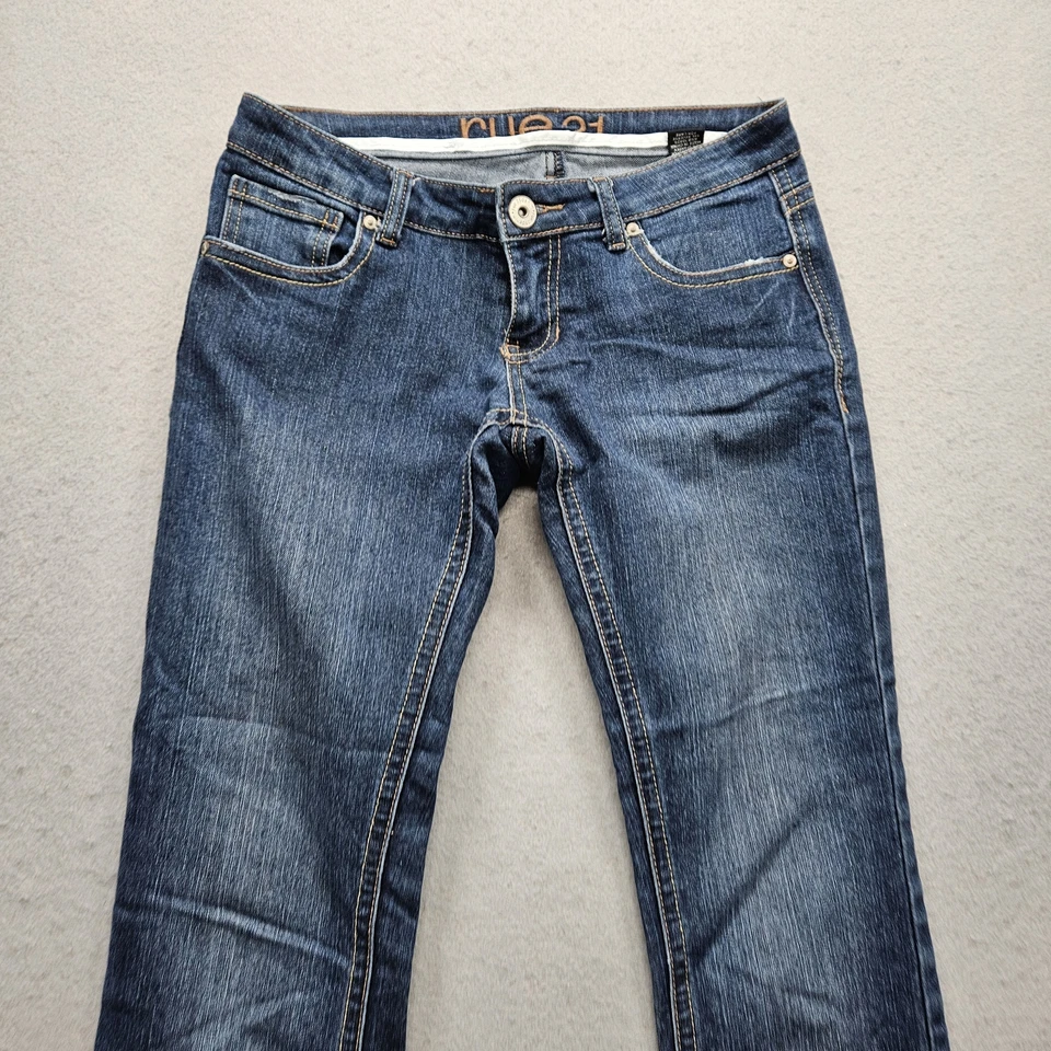 Pantalones acampanados de mezclilla Rue21 1/2L para mujer Foto 3 de 4