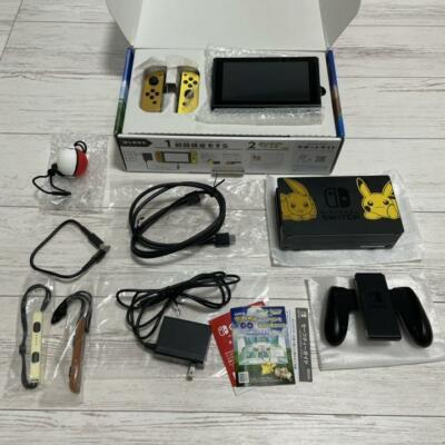 Used Nintendo Switch Pokemon Let's Go! Eevee set with Monster Ball