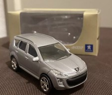 Diecast Norev Peugeot 4007 3 Inches 1/64 Gris Voiture Neuve En Boite