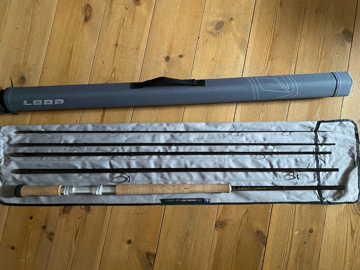 Fly fishing rod Loop opti power spey 15`#10/11 Travel-Cross X