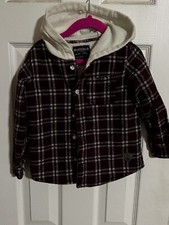 Buffalo David Bitton Jacket Boys 3T Red World Traveler Lined Jacket Hood