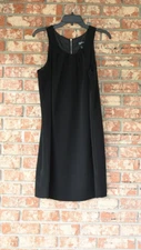 Oleg Cassini Black Sleeveless Dress NWT