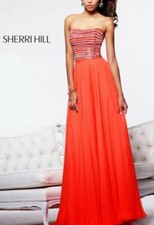 Pink Strapless Prom Dress 2015 Sherri Hill 1539 - Perfect condition