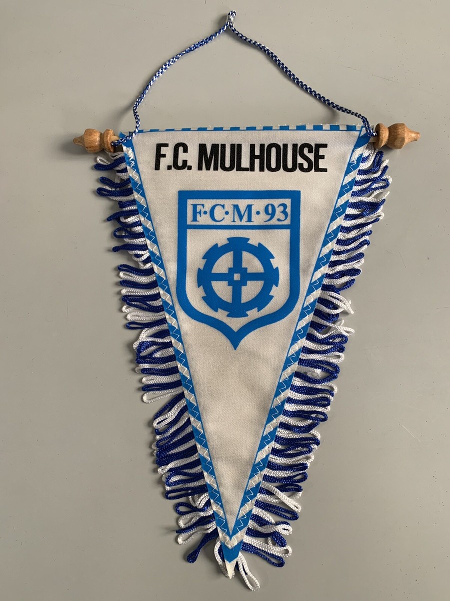 FC MULHOUSE fanion wimpel pennant football ancien annees 80-90 EUR 4,99 - FR