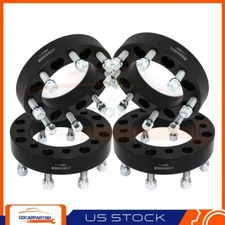 (4) 1.5" 8x6.5 to 8x180 Wheel Adapters Fits Chevy Silverado 2500 HD GMC Sierra
