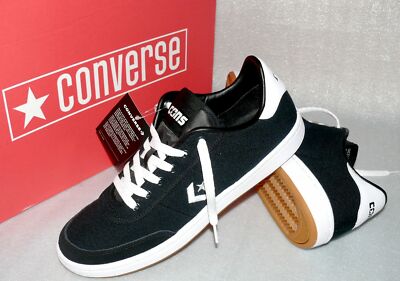 Converse 161530C CONS Barcelona PRO OX Canvas Schuhe Sneaker 42 44 Black Weiß