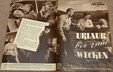 IFB Nr. 2783 Programa de Cine Urlaub bis zum Wecken Van heflin Aldo Ray