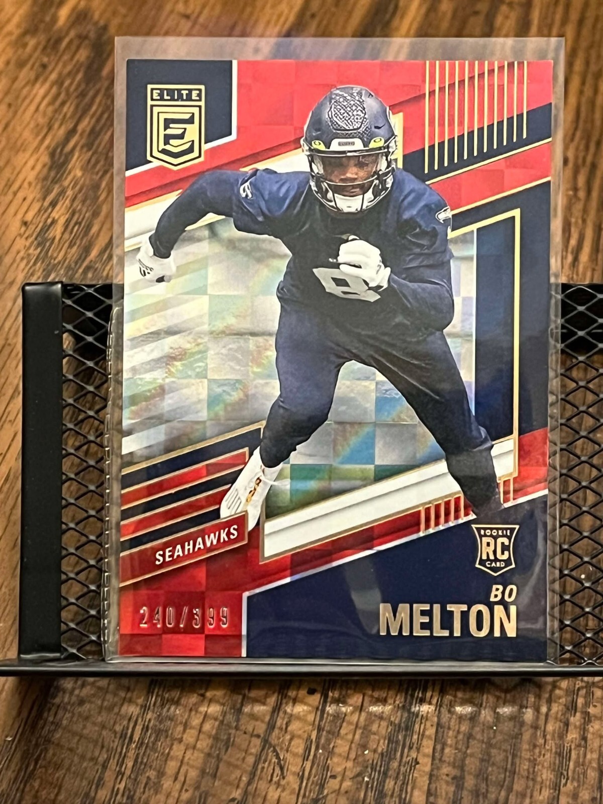 Bo Melton Panini Donruss Elite #178 Red