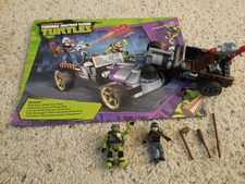 mega bloks teenage mutant ninja turtles donnie turtle racer