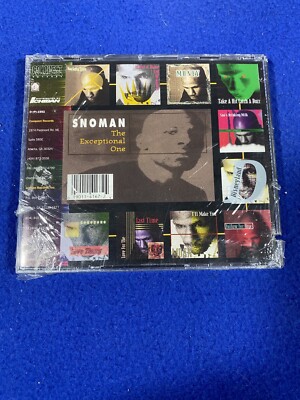 NEW Snoman The Exceptional One CD Compact Disc Factory Sealed NIP