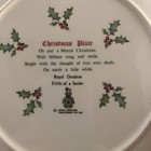 Royal Doulton Christmas Plate 5th Annual 1981 Victorian Carolers — photo 3